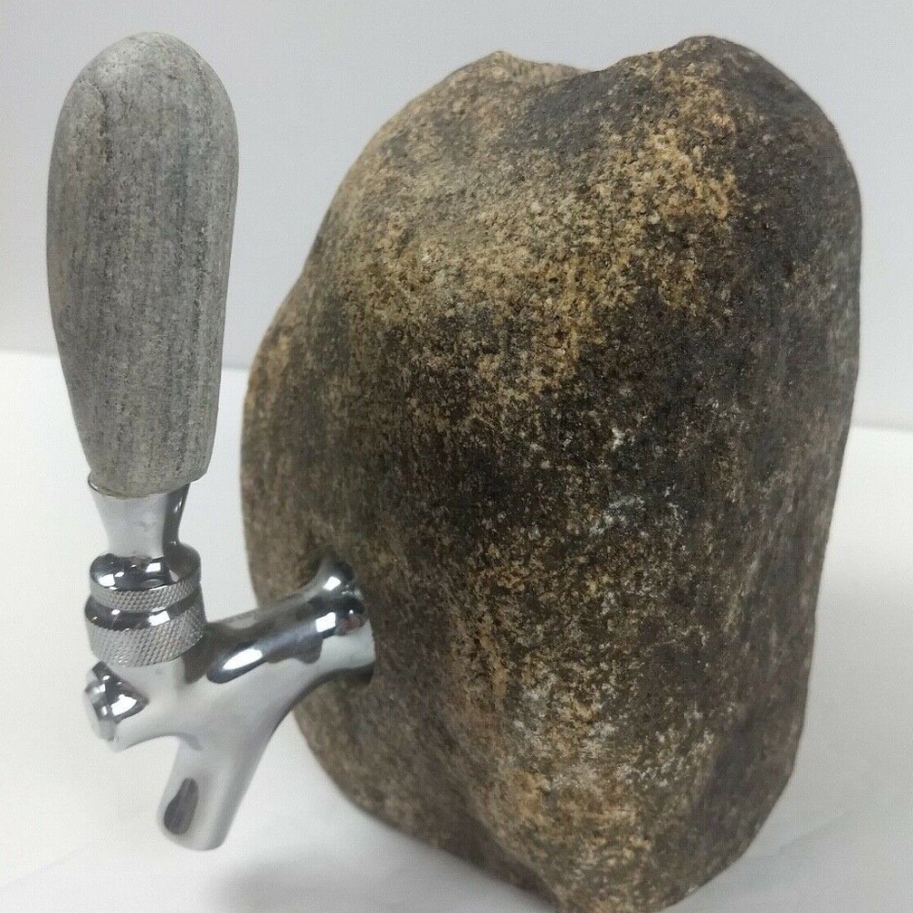 Funky Rock Designs Unique Granite Drink Dispenser